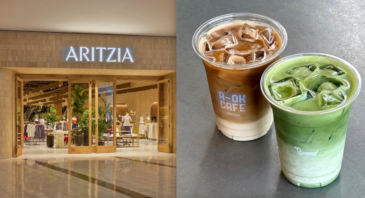 Aritzia ouvre le premier café en magasin à Surrey Mall en Colombie-Britannique