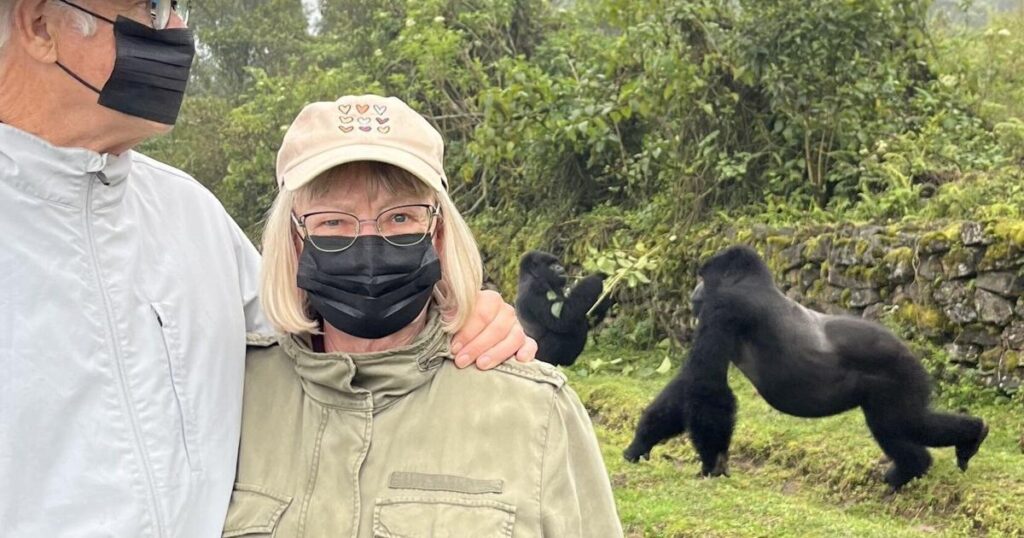Rencontre avec les Cinq Grands d'Afrique et les gorilles dans la brume