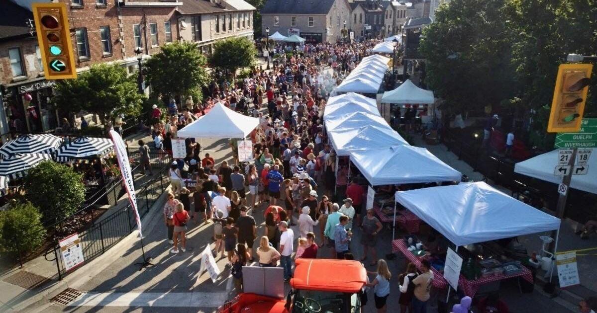 Lancement du Food Day Canada 2026 à Elora avec le plus long barbecue, un événement incontournable à ne pas manquer
