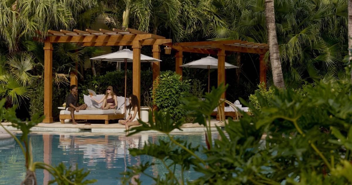 Vacances de rêve au méga-resort des Bahamas : glissades géantes, boutiques de luxe et parade quotidienne de flamants roses